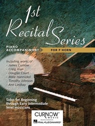 FIRST RECITAL SERIES F HORN PNO ACC cover